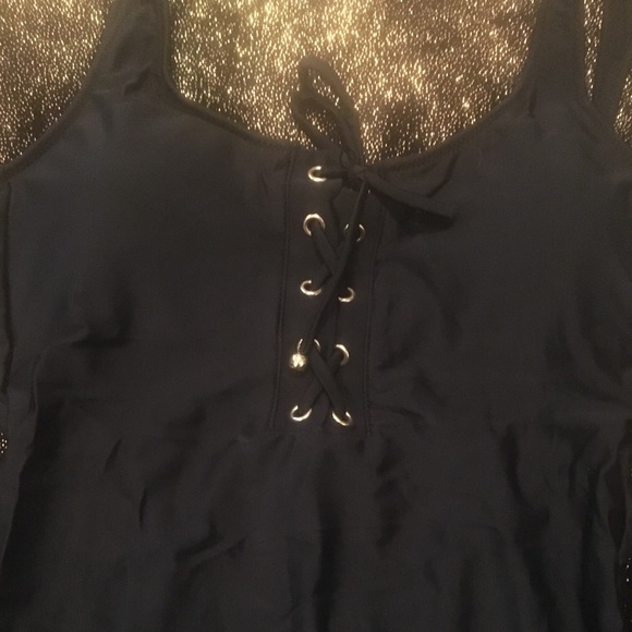 Mossimo size Small Black bathing suit NWT - Picture 4 of 7